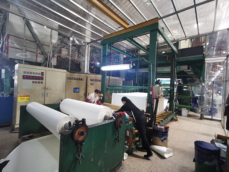 干法离型纸涂层车间